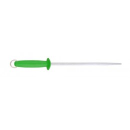 Мусат Fischer N1250V 300 мм круглий (з зеленою рукояткою)