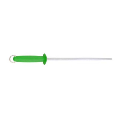 Мусат Fischer N1250V 300 мм круглий (з зеленою рукояткою)